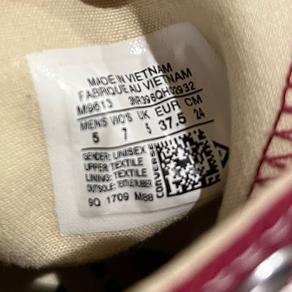 Converse Garnet High-Top Sneakers - Picture 8 of 8